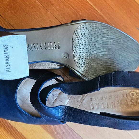 Mary-Jane Style Navy Women's Shoes (HISPANITAS) - Picture 3 of 8